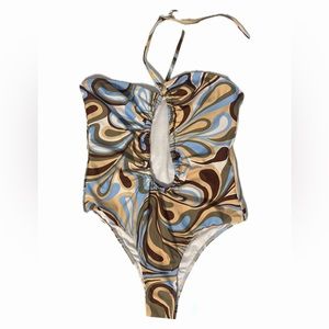 One piece Cider bathing suit. Size M.